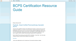 Desktop Screenshot of bcps-resource-guide.blogspot.com