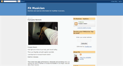Desktop Screenshot of fitmusician.blogspot.com