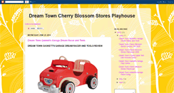 Desktop Screenshot of dream-town-cherry-blossom-playhouse.blogspot.com