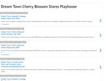 Tablet Screenshot of dream-town-cherry-blossom-playhouse.blogspot.com