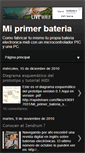 Mobile Screenshot of miprimerbateria.blogspot.com
