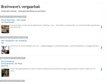 Tablet Screenshot of brainwaivesvergaarbak.blogspot.com