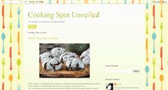 Desktop Screenshot of cookingspotunveiled.blogspot.com