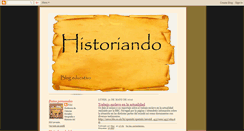 Desktop Screenshot of pili-historiando.blogspot.com