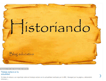 Tablet Screenshot of pili-historiando.blogspot.com