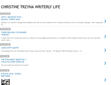 Tablet Screenshot of christinetrzyna.blogspot.com