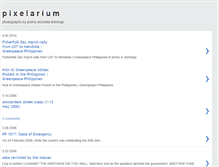 Tablet Screenshot of pixelarium.blogspot.com