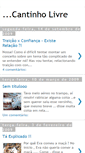 Mobile Screenshot of cantinholivre.blogspot.com