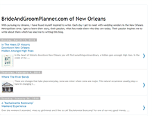 Tablet Screenshot of brideandgroomplanner.blogspot.com