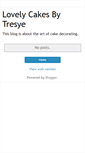 Mobile Screenshot of lovelycakesbytresye.blogspot.com