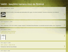 Tablet Screenshot of filmklub-kesztolc.blogspot.com