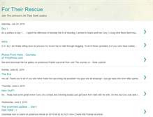 Tablet Screenshot of fortheirrescue.blogspot.com