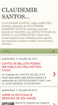 Mobile Screenshot of claudemir-santos.blogspot.com