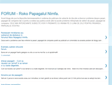 Tablet Screenshot of forum-papagali-pasari-companie.blogspot.com