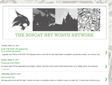 Tablet Screenshot of bobcatnetworthnetwork.blogspot.com