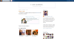 Desktop Screenshot of iamkabbie.blogspot.com