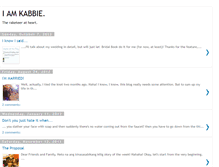 Tablet Screenshot of iamkabbie.blogspot.com