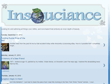 Tablet Screenshot of insouciant1.blogspot.com