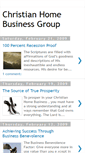 Mobile Screenshot of christianhomebusinessgroup.blogspot.com