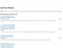 Tablet Screenshot of myfunplanet.blogspot.com