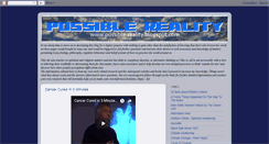 Desktop Screenshot of possible-reality.blogspot.com