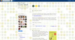 Desktop Screenshot of freeyourcreativemind.blogspot.com