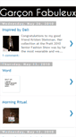 Mobile Screenshot of garconfabuleux.blogspot.com