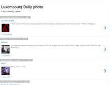 Tablet Screenshot of dailyphoto-stephane.blogspot.com