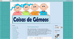 Desktop Screenshot of coisasdegemeos.blogspot.com