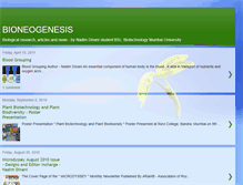 Tablet Screenshot of nadimdinani-bioneogenesis.blogspot.com