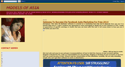 Desktop Screenshot of modelsasiahot.blogspot.com