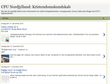 Tablet Screenshot of kristendomskundskab-cfu.blogspot.com