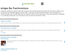 Tablet Screenshot of amigos-bar-fuerteventura.blogspot.com