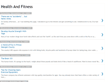 Tablet Screenshot of health-and-fitness-online.blogspot.com