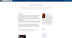 Desktop Screenshot of pridenmozic.blogspot.com