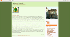 Desktop Screenshot of falconerfriends.blogspot.com