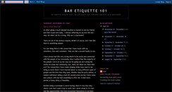Desktop Screenshot of baretiquette101.blogspot.com