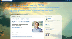 Desktop Screenshot of goodnewschristianministries.blogspot.com