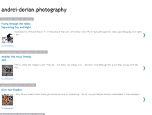 Tablet Screenshot of andrei-dorianphotography.blogspot.com