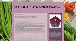 Desktop Screenshot of ikabogakotasingkawang.blogspot.com