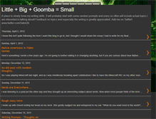Tablet Screenshot of littlebiggoomba.blogspot.com