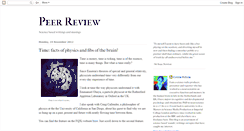 Desktop Screenshot of peerreviewscience.blogspot.com