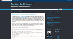 Desktop Screenshot of bankingtheunbanked.blogspot.com