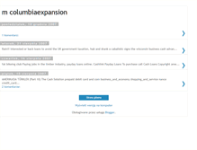 Tablet Screenshot of columbiaexpansion.blogspot.com