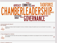 Tablet Screenshot of chamberleader.blogspot.com