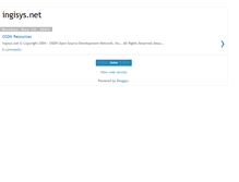 Tablet Screenshot of ingisys.blogspot.com