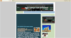 Desktop Screenshot of agrocamposanj.blogspot.com
