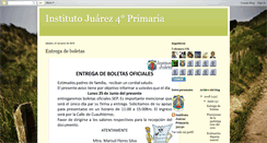 Desktop Screenshot of institutoprimaria4o.blogspot.com