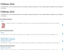 Tablet Screenshot of chateaugice.blogspot.com