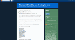 Desktop Screenshot of financialadvisoriowa.blogspot.com